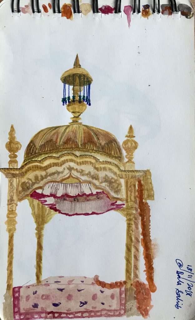 gurudwara sketch
